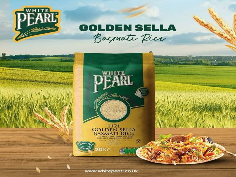 White Pearl Golden Sella Basmati Rice
